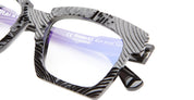 Ottica Mondello Roma - Kuboraum - KRO0K5BSP00000OP - MASK K5 - BSP TITLTED ARC RX  - Acetate - shape  - Black - EYEWEAR - EYEGLASSES - Uomo,Men - lens Clear - Made In Italy