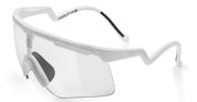 Ottica Mondello Roma - Alba Optics - 8050054516783 - DELTA - WHITE / VZUM F-LENS CLASSIC - Tr90 - shape Mask - White - EYEWEAR - SUNGLASSES - Unisex,Uomo,Donna,Women,Men - lens Grey - Made In Italy