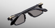 Ottica Mondello Roma - Jacques Marie Mage - JMMMSCP-88 - MOSCOVA CLIP ON - BLACK - Titanium - shape Rectangular - Black - EYEWEAR - SUNGLASSES - Unisex,Uomo,Donna,Women,Men - lens Black - Made In Japan