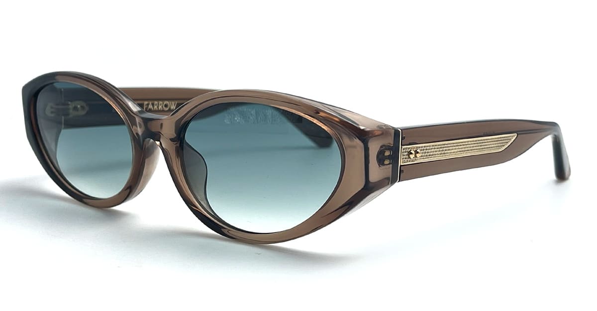  LIGHT GOLD - Acetate - shape  - brown - EYEWEAR - SUNGLASSES - Donna,Women - lens  - Made In Japan