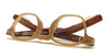Ottica Mondello Roma - Jacques Marie Mage - JMMZPRX-11W - ZEPHIRIN - BIRCH RX - Acetate - shape Squared - brown - EYEWEAR - EYEGLASSES - Uomo,Men - lens Clear - Made In Japan