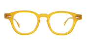 Ottica Mondello Roma - Julius Tart - JTPL-101S - AR 44X24 - VINTAGE YELLOW RX - Acetate - shape Panto - yellow - EYEWEAR - EYEGLASSES - Unisex,Uomo,Donna,Women,Men - lens Clear - Made In Japan