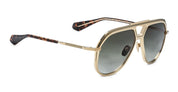 Ottica Mondello Roma - Jacques Marie Mage - JMMEK-18F - LOCKHEED - GENEVA - Titanium - shape Aviator - Gold - EYEWEAR - SUNGLASSES - Unisex,Uomo,Donna,Women,Men - lens Green - Made In Japan