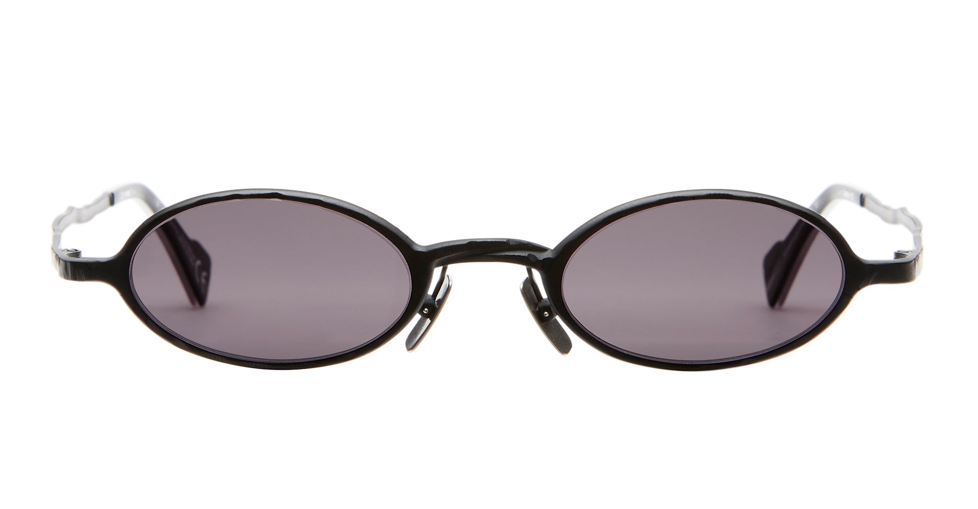 Ottica Mondello Roma - Kuboraum - KRSZ24BB0000002Y - MASK Z24 - BLACK - metal, acetate - shape Oval - Black - EYEWEAR - SUNGLASSES - Unisex,Uomo,Donna,Women,Men - lens Grey - Made In Italy
