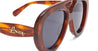 Ottica Mondello Roma - Loewe - LW40144U5553V - LW40144U - HAVANA - Acetate - shape  - Havana - EYEWEAR - SUNGLASSES - Donna,Women - lens  - Made In Italy