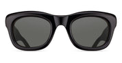 Ottica Mondello Roma - Matsuda - M1042.SG.BLK-S.50 - M1042 - BLACK / GREY SOLID - Acetate - shape Squared - Black - EYEWEAR - SUNGLASSES - Unisex,Uomo,Donna,Women,Men - lens Grey - Made In Japan