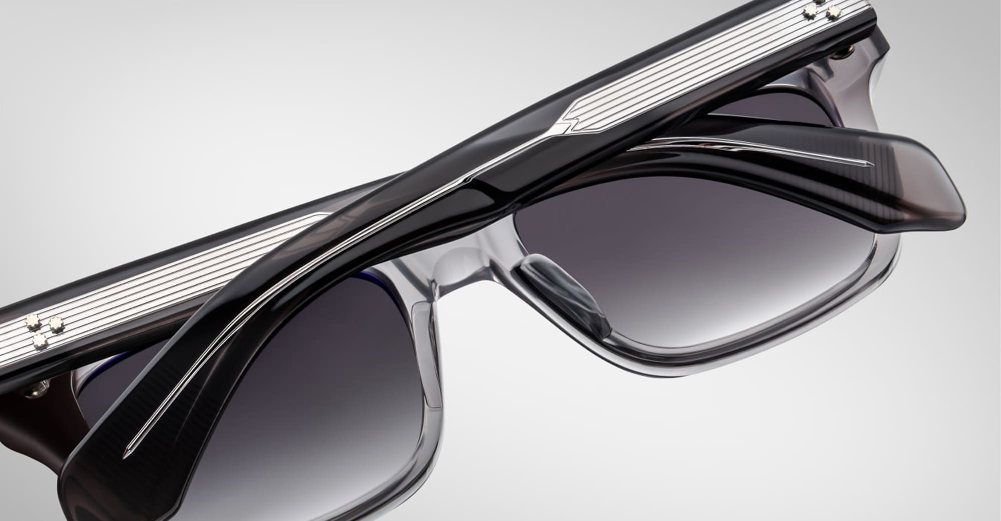 Ottica Mondello Roma - Jacques Marie Mage - JMMTR-9L - TORINO - PRIME - Acetate - shape Squared - grey - EYEWEAR - SUNGLASSES - Uomo,Men - lens Grey - Made In Japan