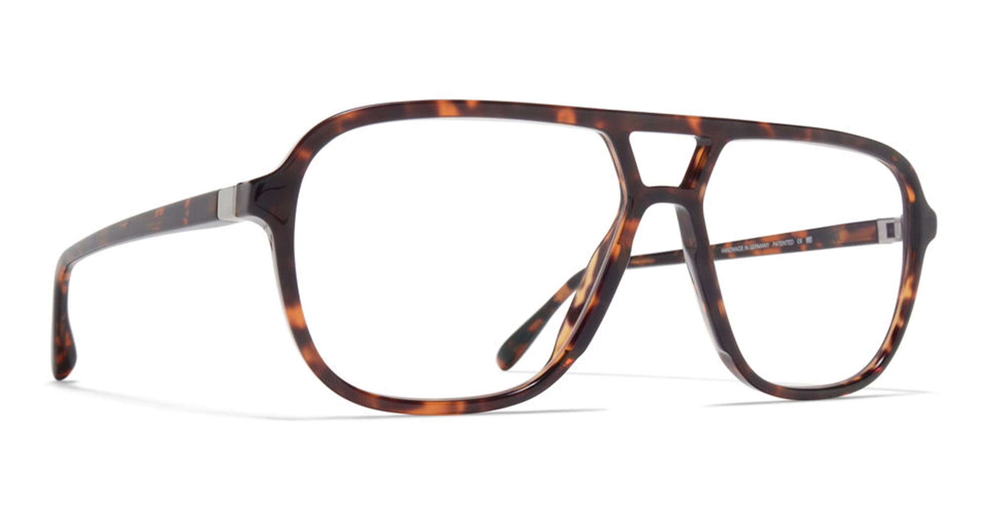 Ottica Mondello Roma - Mykita - 10091555 - KAMI - C222 AMBER HAVANA / PEARL RX - stainless steel - shape Navigator - Havana - EYEWEAR - EYEGLASSES - Unisex,Uomo,Donna,Women,Men - lens Clear - Made In Germany
