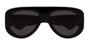 Ottica Mondello Roma - Bottega Veneta - BV1362S-001 - BV1362S-001 - BLACK - nylon - shape Pilot - Black - EYEWEAR - SUNGLASSES - Unisex,Uomo,Donna,Women,Men - lens Grey - Made In Japan
