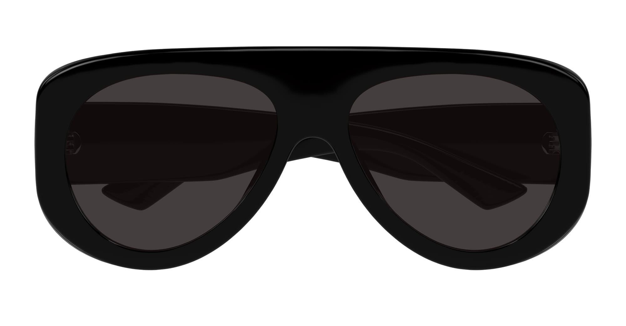 Ottica Mondello Roma - Bottega Veneta - BV1362S-001 - BV1362S-001 - BLACK - nylon - shape Pilot - Black - EYEWEAR - SUNGLASSES - Unisex,Uomo,Donna,Women,Men - lens Grey - Made In Japan