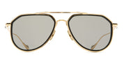 Ottica Mondello Roma - Cutler and Gross - GFLE-025-57-01 - THE GREAT FROG - TRIUMPH - GOLD / BLACK - Titanium - shape Aviator - Black, gold - EYEWEAR - SUNGLASSES - Uomo,Men - lens Grey - Made In Italy