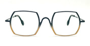 Ottica Mondello Roma - Theo eyewear - CAMB-463 - CAMBRIA - 463 BLACK / GOLD RX - stainless steel - shape  - Black, gold - EYEWEAR - EYEGLASSES - Uomo,Men - lens Clear - Made In Italy