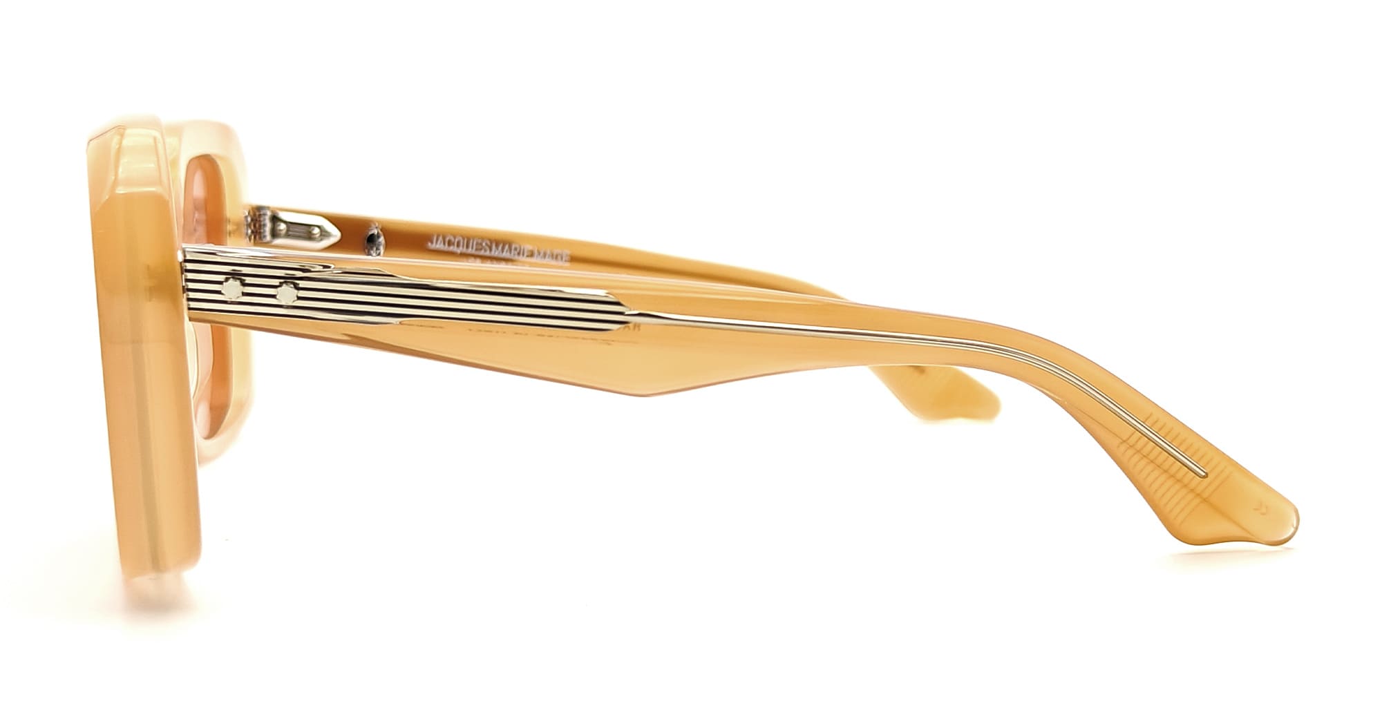 Ottica Mondello Roma - Jacques Marie Mage - J-ESN-GW-T7014J-OS - PAT - SUNDIAL - Acetate - shape Squared - yellow - EYEWEAR - SUNGLASSES - Donna,Women - lens sepia - Made In Italy