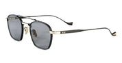 Ottica Mondello Roma - Cutler and Gross - CGST-1425-48-01 - CRANLEY 1425 - BLACK / GOLD - Titanium - shape Navigator - Black, gold - EYEWEAR - SUNGLASSES - Unisex,Uomo,Donna,Women,Men - lens Grey - Made In Japan