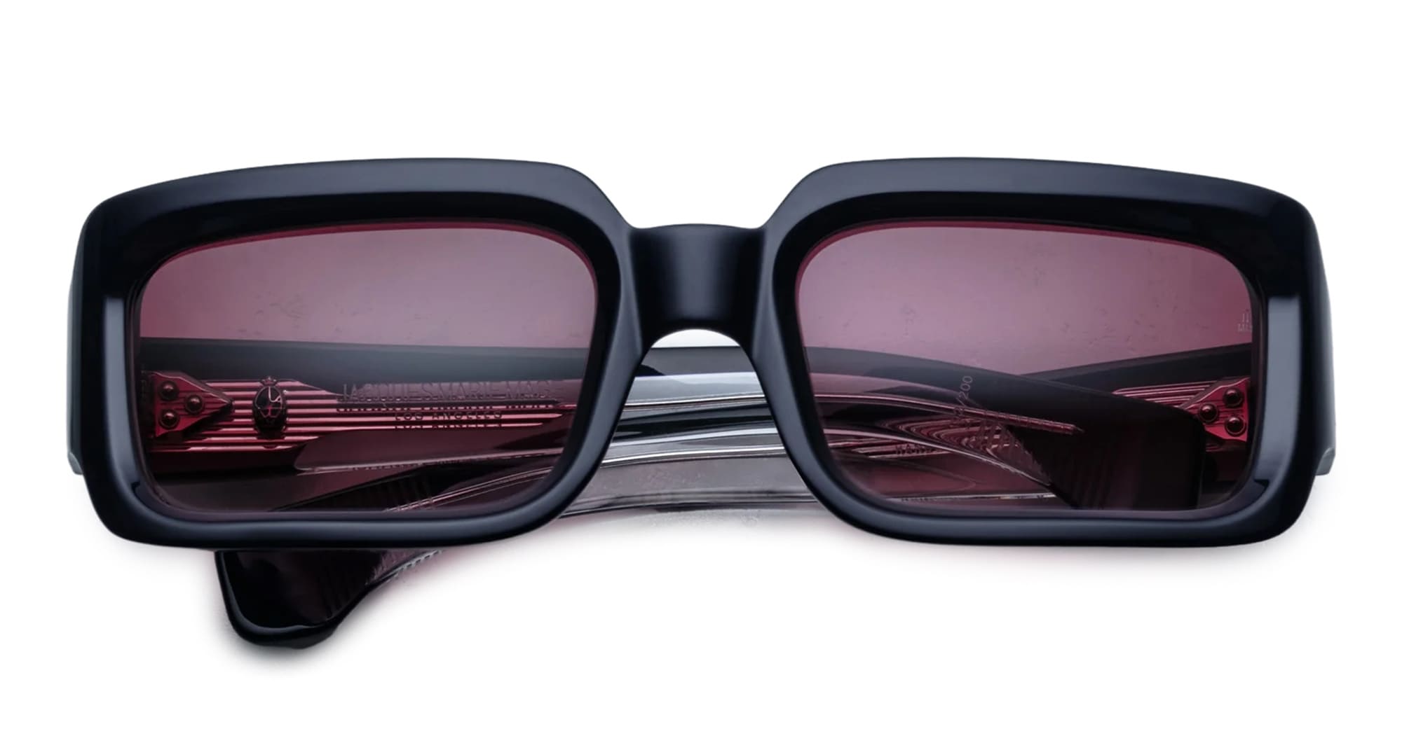 Ottica Mondello Roma - Jacques Marie Mage - JMMVR-8F - VERA - SKYE - Acetate - shape  - blue - EYEWEAR - SUNGLASSES - Unisex,Uomo,Donna,Women,Men - lens purple gradient - Made In Italy