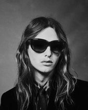 Ottica Mondello Roma - Jacques Marie Mage - JMMJV-03 - RAVELLO - DUN - Acetate - shape Round - black, beige, tortoise - EYEWEAR - SUNGLASSES - Unisex,Uomo,Donna,Women,Men - lens orange - Made In Italy
