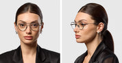 Ottica Mondello Roma - DITA - DTX189-A-03 - ETHYX-  BLUE IRON / SILVER RX - titanium, acetate - shape Round - Silver, blue - EYEWEAR - EYEGLASSES - Unisex,Uomo,Donna,Women,Men - lens Clear - Made In Japan