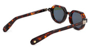 Ottica Mondello Roma - Sato - Elnat-TT-AG-1 - ELNAT - TOKYO TORTOISE / ANTIQUE GOLD - Acetate - shape Round - Tortoise - EYEWEAR - SUNGLASSES - Unisex,Uomo,Donna,Women,Men - lens Green - Made In Japan