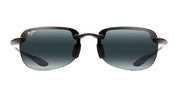 Ottica Mondello Roma - Maui Jim - MJ0408S-001 - SANDY BEACH - GLOSS BLACK / NEUTRAL GREY LENS - nylon - shape Oval - Black - EYEWEAR - SUNGLASSES - Unisex,Uomo,Donna,Women,Men - lens Grey - Made In Japan