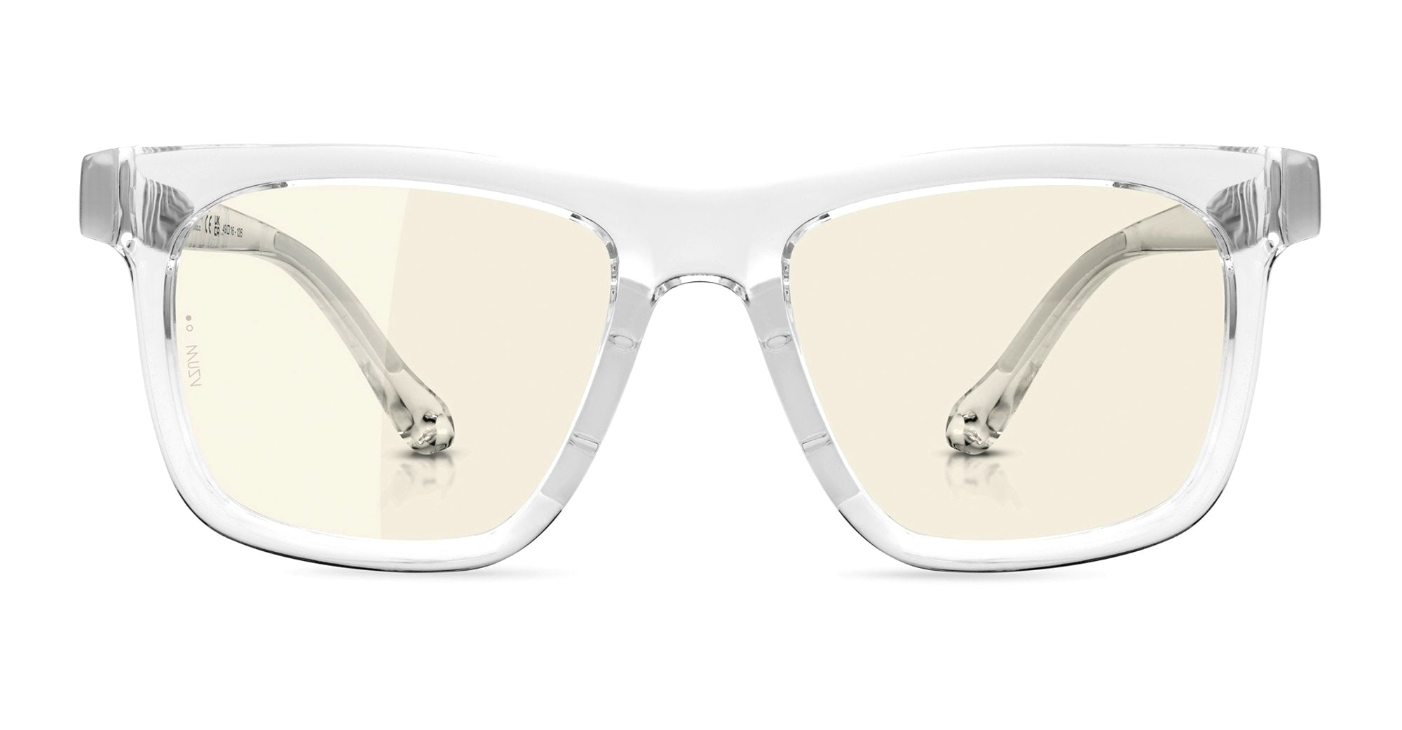  VZUM F-LENS ROCKET - Tr90 - shape Squared - Crystal - EYEWEAR - SUNGLASSES - Unisex,Uomo,Donna,Women,Men - lens Grey - Made In Italy