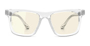 Ottica Mondello Roma - Alba Optics - 8050054517162 - ANVMA V.01 - CRYSTAL GLOSSY / VZUM F-LENS ROCKET - Tr90 - shape Squared - Crystal - EYEWEAR - SUNGLASSES - Unisex,Uomo,Donna,Women,Men - lens Grey - Made In Italy