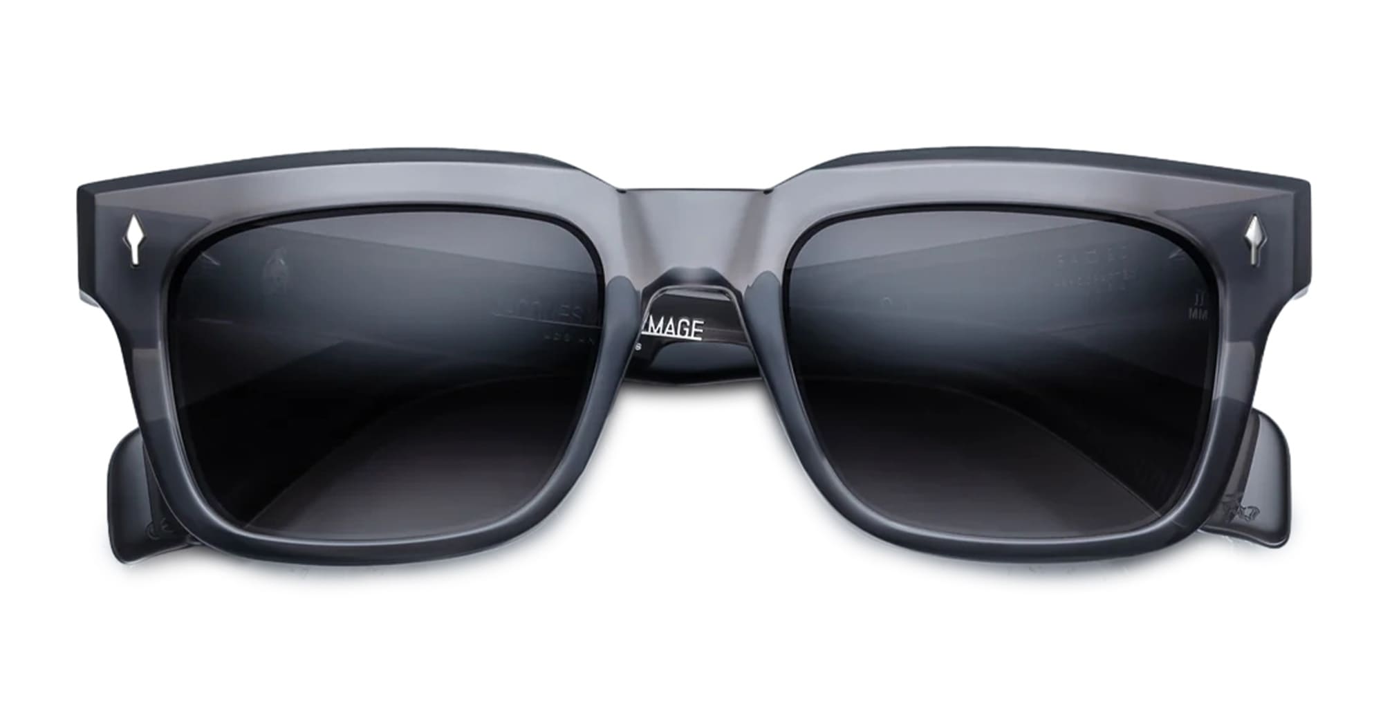 Ottica Mondello Roma - Jacques Marie Mage - JMMTR-9L - TORINO - PRIME - Acetate - shape Squared - grey - EYEWEAR - SUNGLASSES - Uomo,Men - lens Grey - Made In Japan