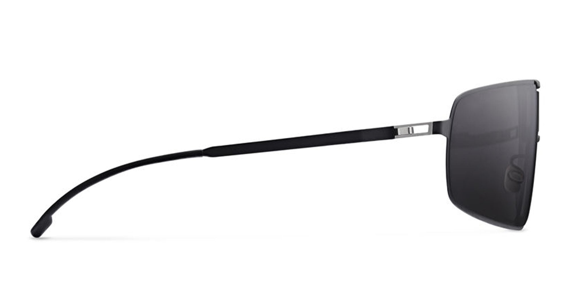 Ottica Mondello Roma - Mykita - 10300644 - MR008 MH73 - Black / Black / Super Black Lens - stainless steel - shape  - silver, black - EYEWEAR - SUNGLASSES - Unisex,Uomo,Donna,Women,Men - lens  - Made In Germany