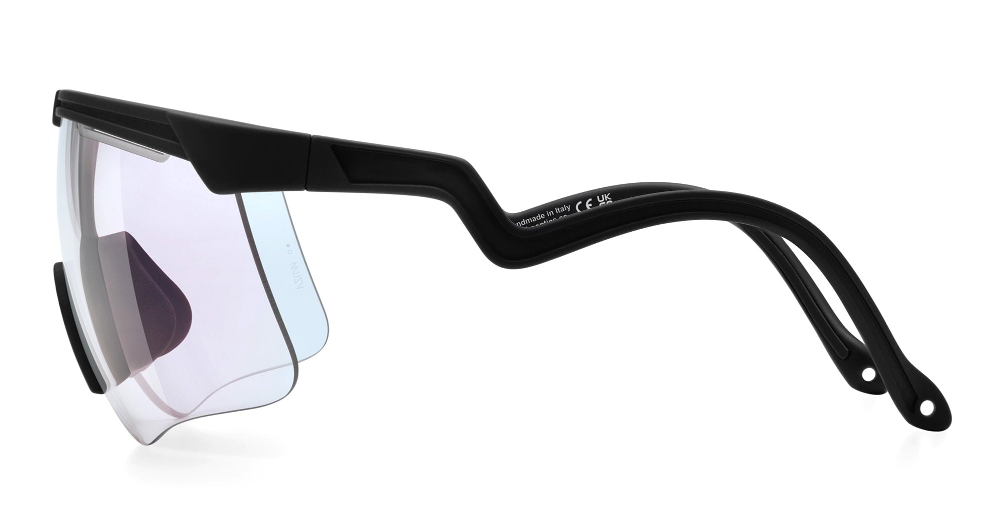Ottica Mondello Roma - Alba Optics - 8050054518565 - DELTA - BLACK / VZUM F-LENS FIRE - Tr90 - shape Mask - Black - EYEWEAR - SUNGLASSES - Unisex,Uomo,Donna,Women,Men - lens red - Made In Italy