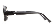 Ottica Mondello Roma - Kuboraum - KRS0Z3BM0000002Y - MASK Z3 BM- BLACK MATT - titanium, acetate - shape Round - Black - EYEWEAR - SUNGLASSES - Unisex,Uomo,Donna,Women,Men - lens Grey - Made In Italy