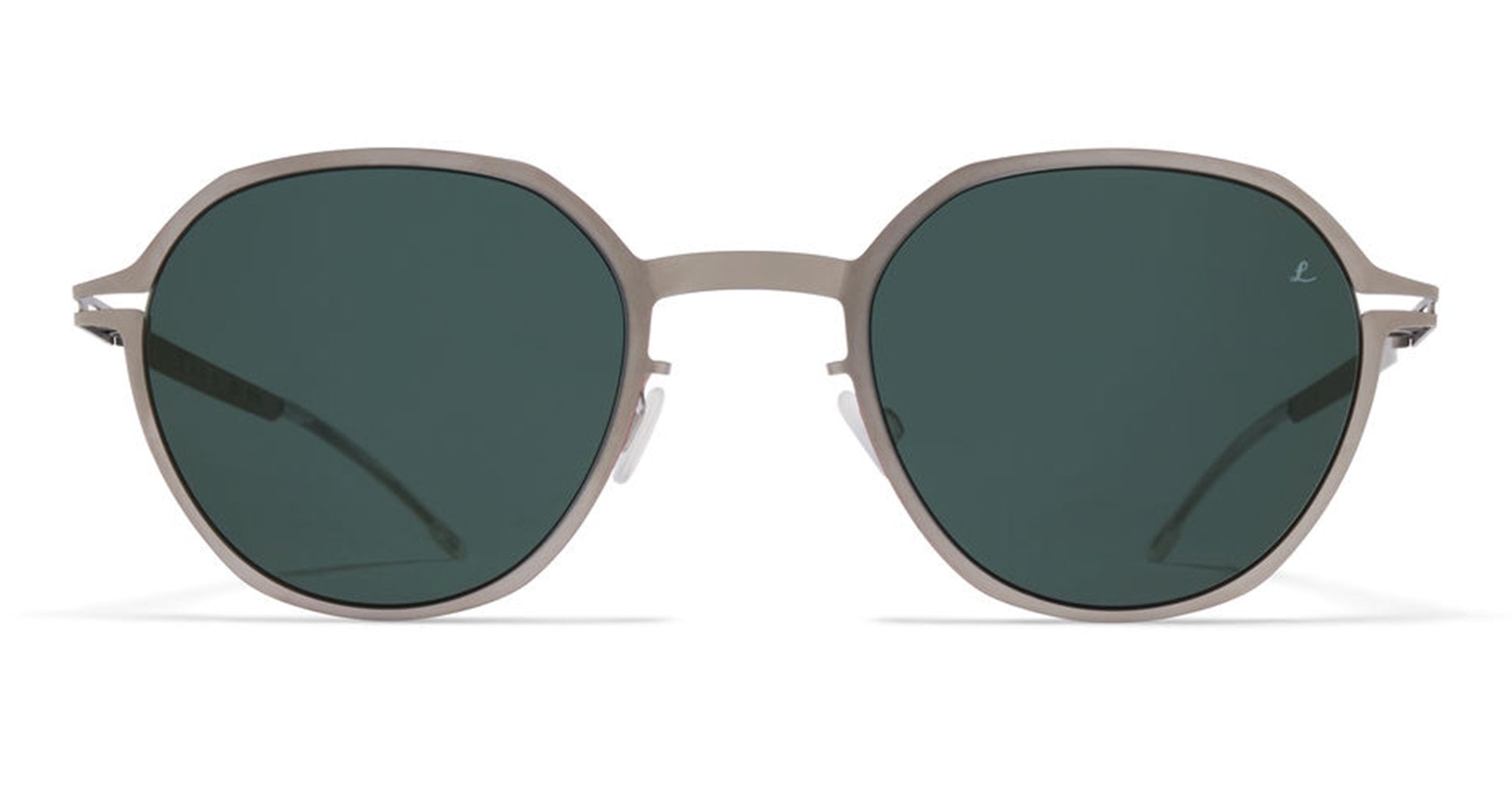 Ottica Mondello Roma - Mykita - 10091562 - ML18 - Matte silver /  Leica Green 85 Lens - stainless steel - shape  - Silver - EYEWEAR - SUNGLASSES - Unisex,Uomo,Donna,Women,Men - lens  - Made In Germany
