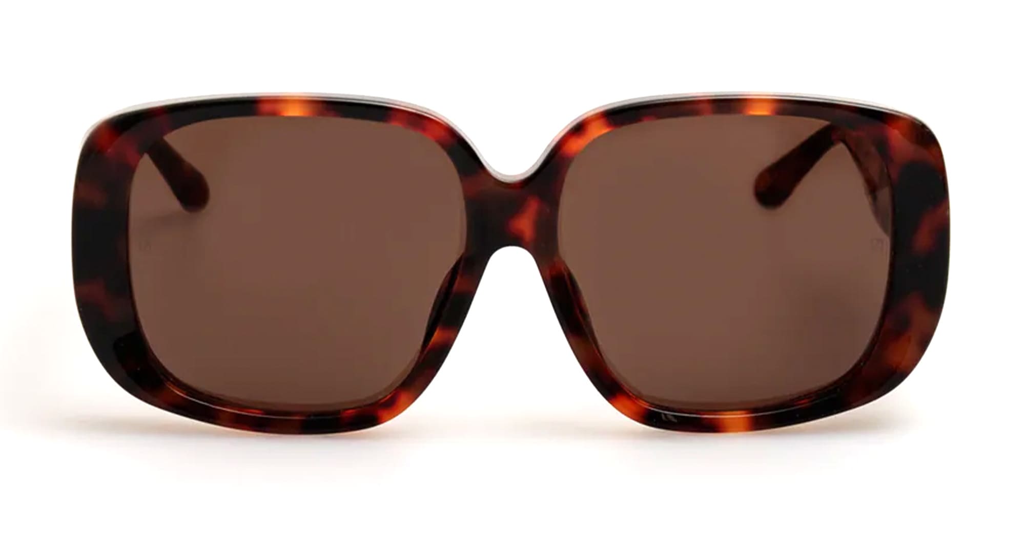 Ottica Mondello Roma - LINDA FARROW - LFL1529C2SUN - ASTRID - T-SHELL - Acetate - shape Squared - Tortoise - EYEWEAR - SUNGLASSES - Donna,Women - lens Brown - Made In Japan