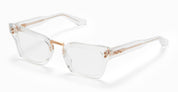 Luna - crystal clear / brushed white gold rx