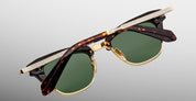 Ottica Mondello Roma - Jacques Marie Mage - JMMTQ-18Q - SARTRE - ETNA -  - shape  - brown - EYEWEAR - SUNGLASSES -  - lens  - Made In Japan