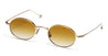 Ottica Mondello Roma - Peter and May - TT14MI - TT14 MON REVE - GOLD / MIEL GRADIENT - Titanium - shape Oval - Gold - EYEWEAR - SUNGLASSES - Unisex,Uomo,Donna,Women,Men - lens honey brown - Made In Japan