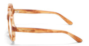 Ottica Mondello Roma - Valentino - VLX-177D-59 - VLX-177D - LIGHT HAVANA / V-LIGHT GOLD RX - Acetate - shape Round - havana, gold - EYEWEAR - EYEGLASSES - Donna,Women - lens Clear - Made In Japan