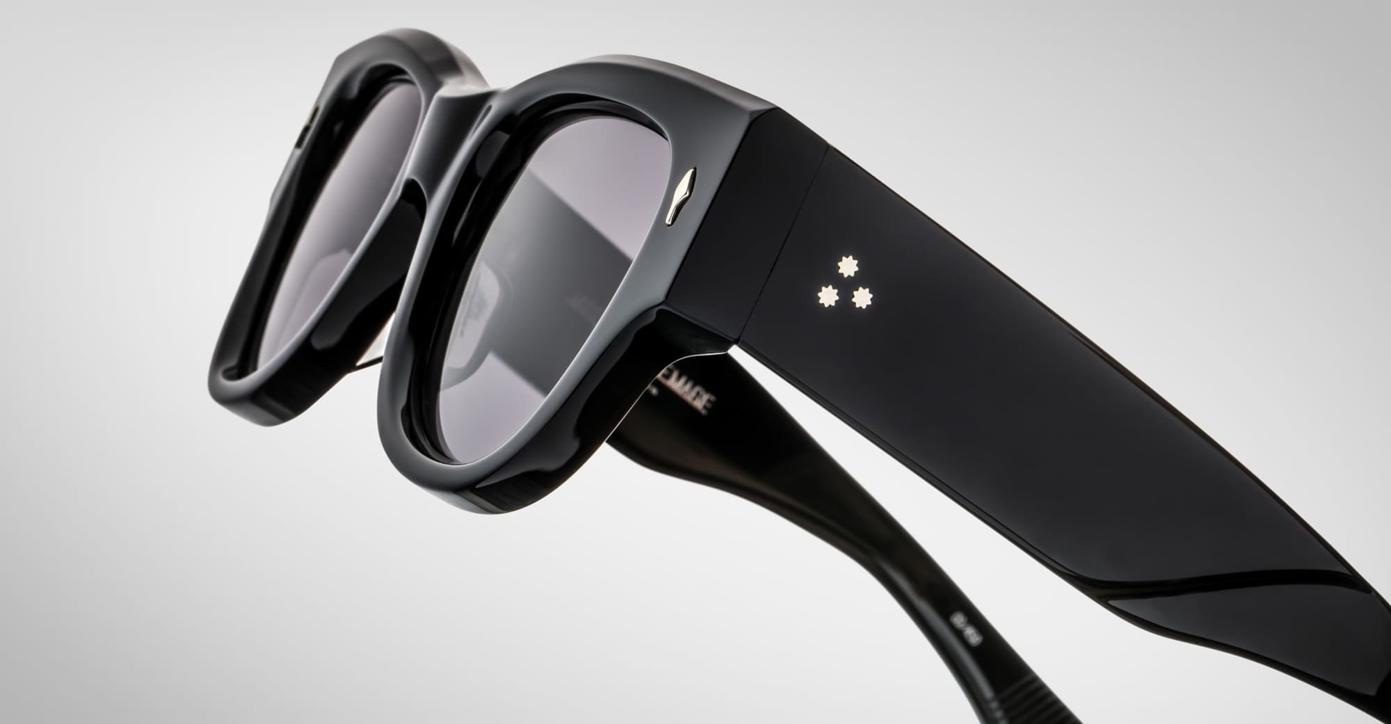 Ottica Mondello Roma - Jacques Marie Mage - JMMEH-88 - CHELSEA - BLACK - Acetate - shape Round - Black - EYEWEAR - SUNGLASSES - Unisex,Uomo,Donna,Women,Men - lens Black - Made In Japan