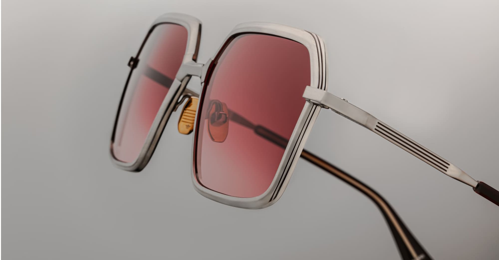 Jacques Marie Mage | Ugo in Gold Sunglasses - twelvesixtynine