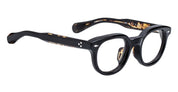 Ottica Mondello Roma - Jacques Marie Mage - JMMRFERX-01 - MATSU - NOIR RX - ASIAN FIT - Acetate - shape Panto - Black - EYEWEAR - EYEGLASSES - Unisex,Uomo,Donna,Women,Men - lens Clear - Made In Japan