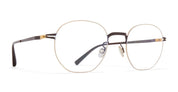 Ottica Mondello Roma - Mykita - 10066799 - WATARU - GOLD / DARK BROWN RX - stainless steel - shape  - Gold, brown - EYEWEAR - EYEGLASSES - Unisex,Uomo,Donna,Women,Men - lens  - Made In Germany