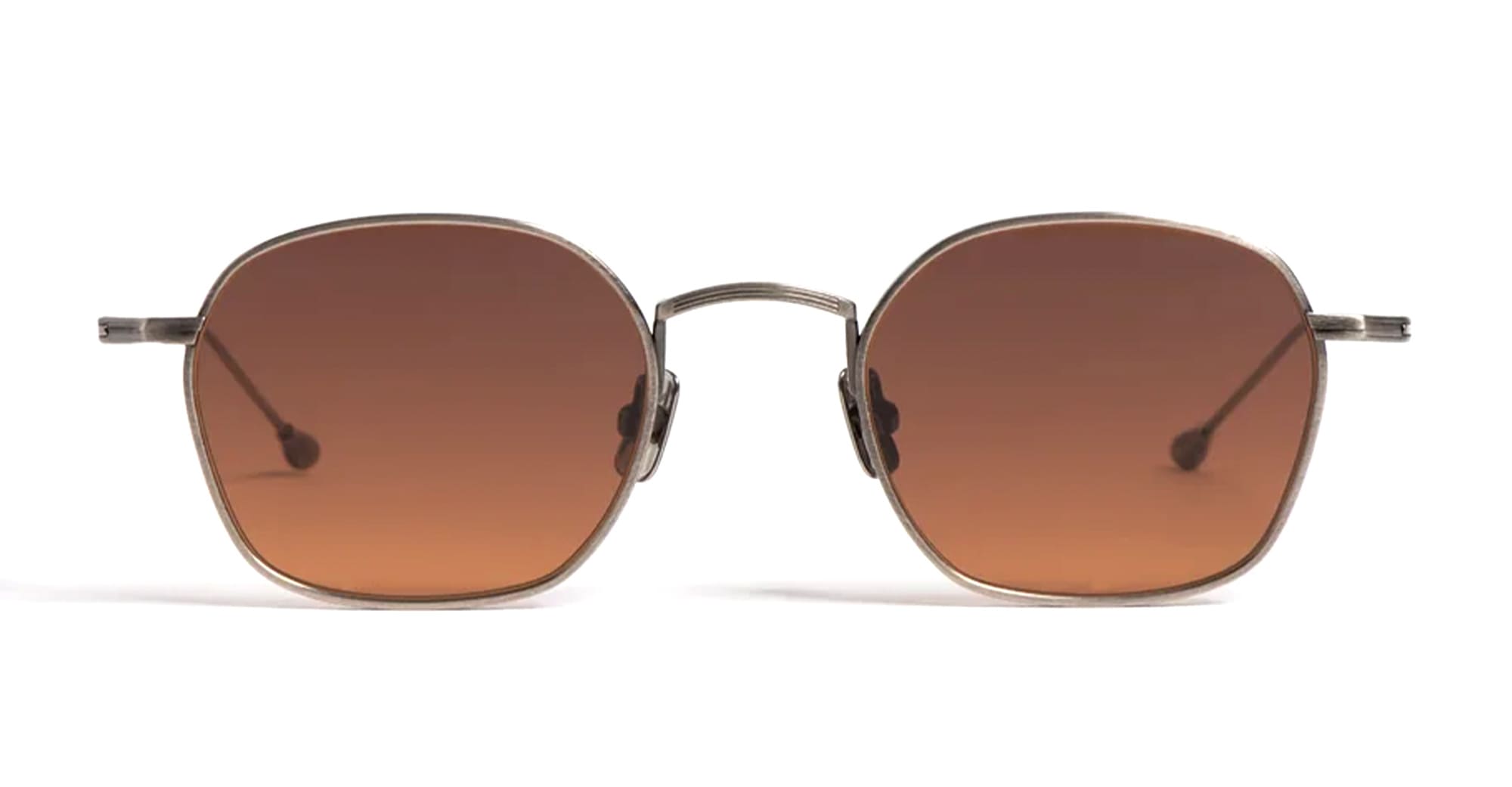 Ottica Mondello Roma - Peter and May - TT2ASST - TT2 THE WAY - ANTIQUE SILVER STORM - Titanium - shape Squared - Silver - EYEWEAR - SUNGLASSES - Uomo,Men - lens red - Made In Japan