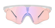 Ottica Mondello Roma - Alba Optics - 8050054514659 - DELTA LEI - WHITE / VZUM F-LENS LEI - Tr90 - shape Mask - White - EYEWEAR - SUNGLASSES - Unisex,Uomo,Donna,Women,Men - lens purple - Made In Italy
