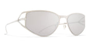 Ottica Mondello Roma - Mykita - 10088831 - SIERRA - SHINY SILVER / WARMGREY FLASH - stainless steel - shape Oval - Silver - EYEWEAR - SUNGLASSES - Uomo,Men - lens silver - Made In Germany