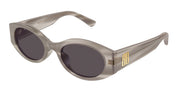Ottica Mondello Roma - Balenciaga - BB0477SA-003 - BB0477SA-003 - GREY / ASIAN FIT - Acetate - shape Oval - grey - EYEWEAR - SUNGLASSES - Unisex,Uomo,Donna,Women,Men - lens Grey - Made In Italy