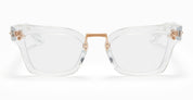 Luna - crystal clear / brushed white gold rx