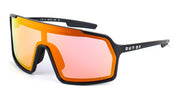 Ottica Mondello Roma - Out Of - XS145588M - Bot 3 - Black / White / IRID red Medium - Acetate - shape Mask - black, white - EYEWEAR - SUNGLASSES - Unisex,Uomo,Donna,Women,Men - lens red - Made In Italy