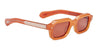 Ottica Mondello Roma - Jacques Marie Mage - JMMSN-6R - SANDRO - STINGRAY  - Acetate - shape Rectangular - orange - EYEWEAR - SUNGLASSES - Donna,Women - lens orange - Made In Japan