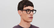 Ottica Mondello Roma - Mykita - 10089557 - TUFF - MD1 PITCH BLACK RX - Acetate - shape  - Black - EYEWEAR - EYEGLASSES - Unisex,Uomo,Donna,Women,Men - lens  - Made In Germany