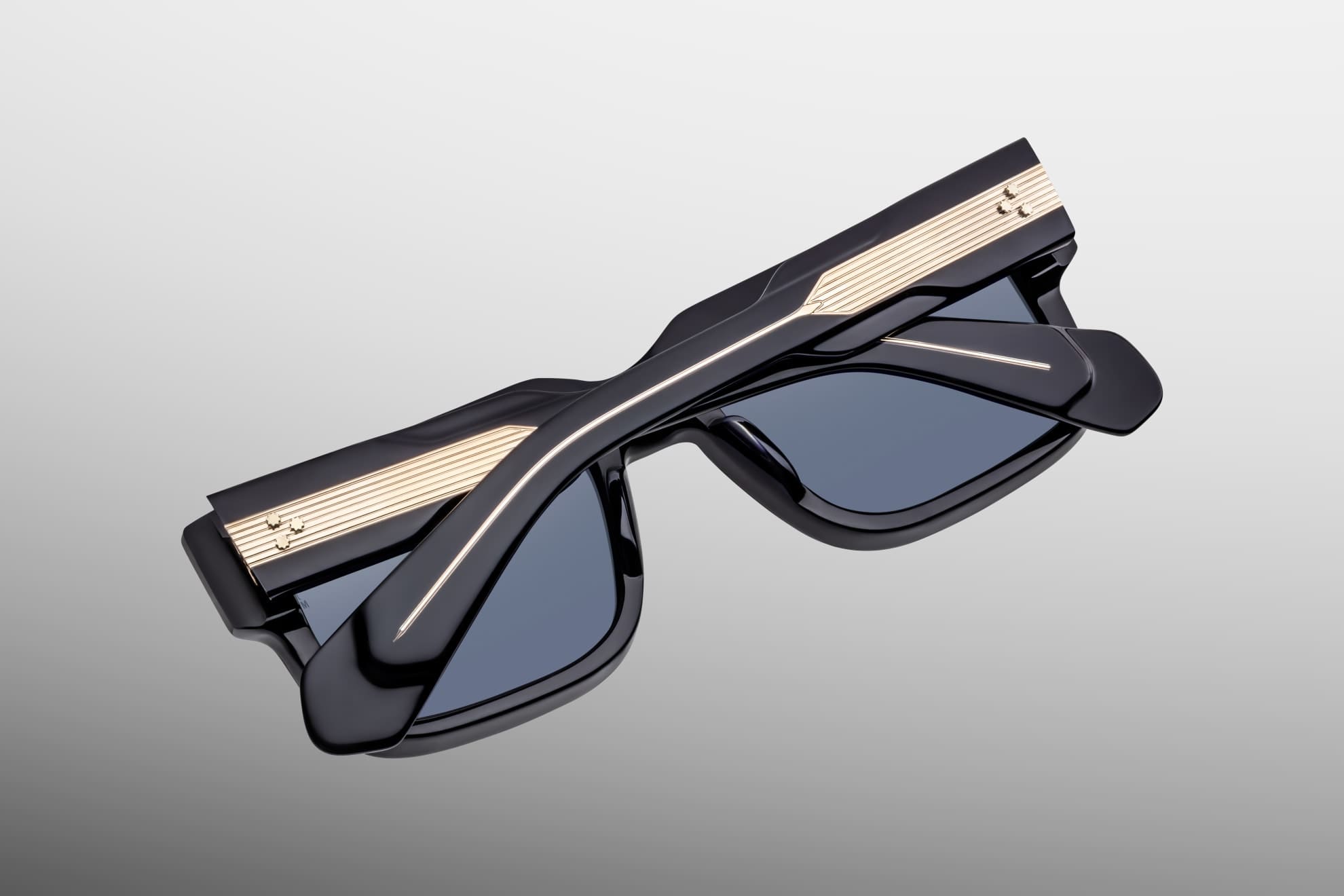 Ottica Mondello Roma - Jacques Marie Mage - JMMHE-A8 - HEMMINGS - LAQUER - Acetate - shape Squared - blue - EYEWEAR - SUNGLASSES - Unisex,Uomo,Donna,Women,Men - lens Blue - Made In Japan