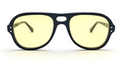 Ottica Mondello Roma - Julius Tart - JTPL-027A-FY-02 - HOLLY - BLACK / YELLOW LENS - Acetate - shape  - Black - EYEWEAR - SUNGLASSES - Uomo,Men - lens  - Made In Japan