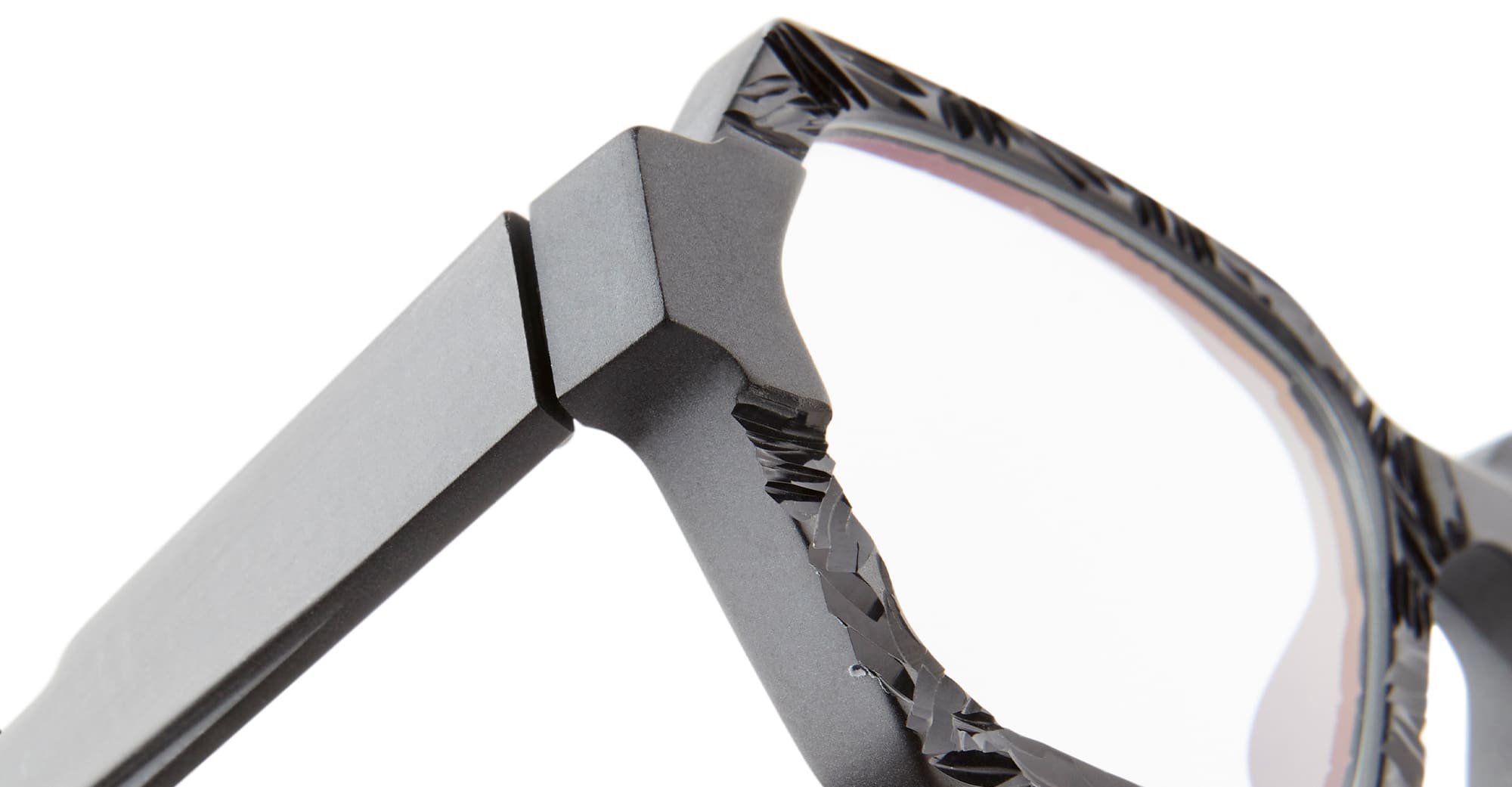 Ottica Mondello Roma - Kuboraum - KROK38BM00PK00OP - MASK K38 - BLACK MATTE / PITHOPRAKTA RX - Acetate - shape  - Black - EYEWEAR - EYEGLASSES - Donna,Women - lens Clear - Made In Italy